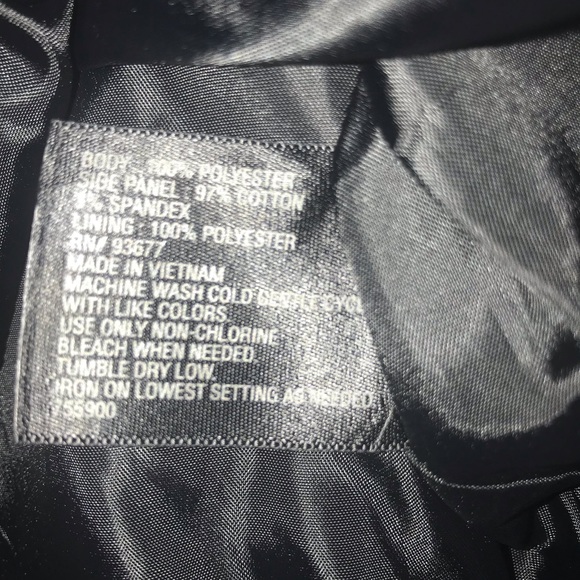 NWT Worthington White Rope/Black Pencil Skirt - Picture 5 of 6